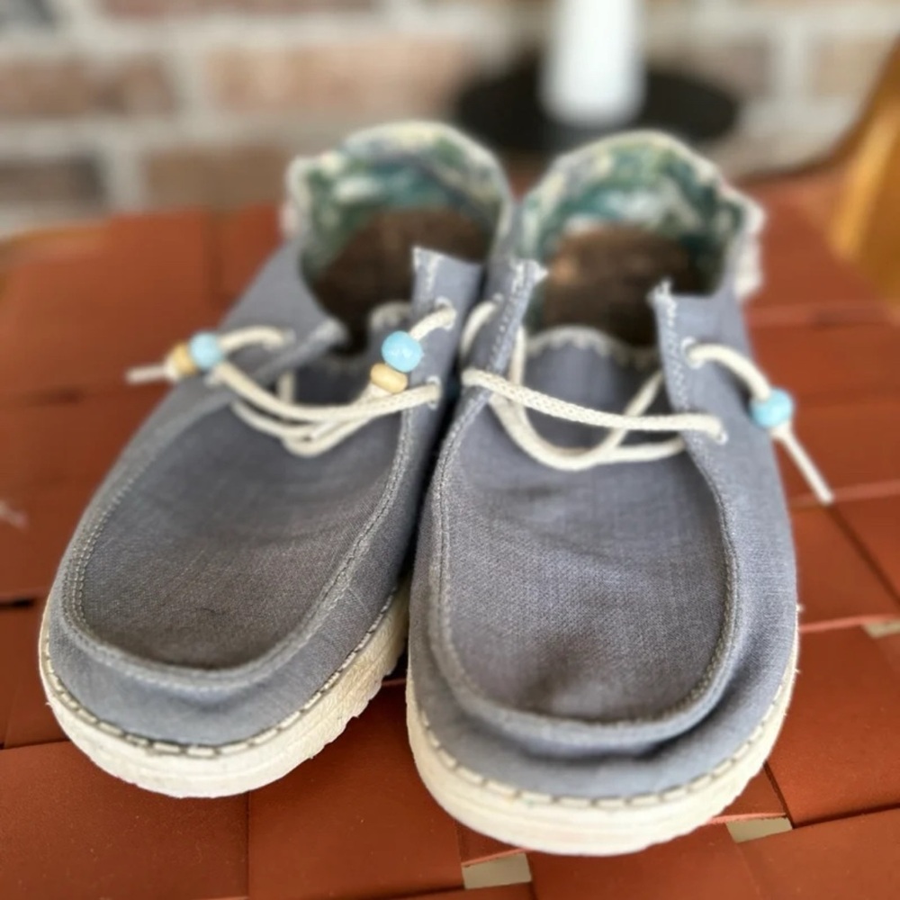 Hey Dude - Wendy Natural Indigo